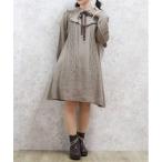 ショッピングニットワンピ 「axes femme」 ニットワンピース FREE モカ レディース