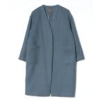 [studio CLIP] no color пальто M голубой женский 