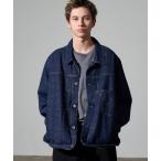 「Levi's」 デニムジャケット L ダークインディゴブルー メンズ