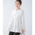 [Fit more] длинный рукав туника FREE белый женский 