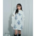 ショッピングニットワンピ 「ANDGEEBEE」 ニットワンピース FREE アイボリー レディース