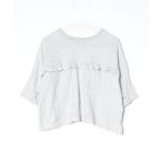「niko and...」 半袖カットソー MEDIUM グレー レディース