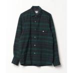 「THE NORTH FACE」 長袖ネルシャツ LARGE グリーン メンズ