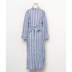 「23区」 シャツワンピース 38 ブルー レディース