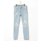 ショッピングAbercrombie 「Abercrombie&Fitch」 デニムパンツ - ブルー メンズ