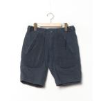 「Abercrombie&Fitch」 ハーフパンツ 28 ネイビー レディース