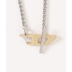 ショッピングイニシャル 「DIESEL」 ネックレス UNI ゴールド メンズ