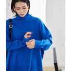 「BARNYARDSTORM」 タートルネックニット FREE ブルー レディース