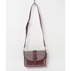 「COACH」 ショルダーバッグ - レッド レディース