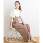 [couture brooch] комбинезон 36 Brown женский 