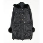 ショッピングダッフル 「GRACE CONTINENTAL」 ダッフルコート 38 ブラック レディース