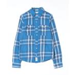 ショッピングAbercrombie 「Abercrombie&Fitch」 チェック柄長袖シャツ M ブルー メンズ