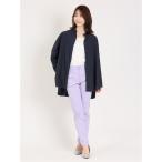 [m.f.editorial] брюки-чинос S лиловый женский 