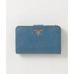 「PRADA」 財布 - ブルー レディース