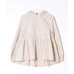 「Pierrot」 ブルゾン M ライトグレー レディース