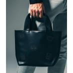 ショッピングシフォン トートバッグ 1PIU1UGUALE3 RELAX × Mark Gonzales(ウノピゥウノウグァーレトレ リラックス)アップリケシンセティックレ