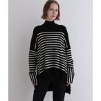 ショッピングボーダー ニット セーター ボーダーニット レディース