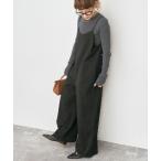 サロペット オーバーオール 「WEB限定 / 追加」ドットジャガードサロペット レディース