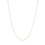 ネックレス チェーンネックレス「グリッター：37cm」 レディース