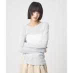 tシャツ 「EMMEL REFINES」EM ソフトチュール シアークルーネック レディース
