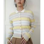 ショッピングボーダー ニット セーター 「EMMEL REFINES」EM HW マルチボーダー ニット レディース
