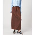  юбка [EMMEL REFINES]EM шайба VTG легкий атлас юбка 