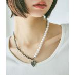 ネックレス エンジェルパールチェーンネックレス レディース