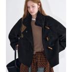 ダッフルコート コート カーリーファーカラー オフセンター ショートコート FD25W100「Fano Studios」「2025AW」 レディース