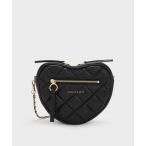 ショッピングボディバッグ ショルダーバッグ バッグ Paffuto パフート キルトハートクロスボディバッグ レディース