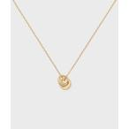  колье [ online магазин ограничение ] ~Double Ring Motif~ колье / 165648 EC210 женский 