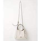 「COACH」 ショルダーバッグ フリ- ホワイト系その他 レディース