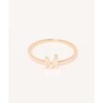 ショッピングイニシャル 「con affetto(original)」 リング #7 ゴールド レディース