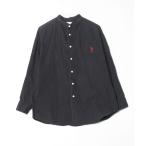 [U.S. POLO ASSN.] рубашка-поло с длинным рукавом M темно-синий мужской 