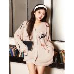 「Darich」 ニットカーディガン FREE アイボリー レディース