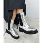 [WHO'S WHO gallery] обувь LARGE серебряный женский 