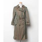 ショッピングBURBERRY 「BURBERRY」 トレンチコート - グリーン レディース