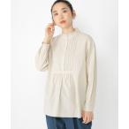 [studio CLIP] длинный рукав туника MEDIUM бежевый женский 