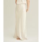 「ENOF」 ロングスカート M ホワイ