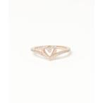 「Pandora」 リング 50 ピンクゴールド レディース