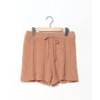 「gelato pique」 ショートパンツ FREE ブラウン レディース
