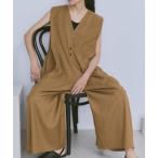 「Libra Cue」 オールインワン FREE ベージュ レディース