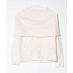 「COUP DE CHANCE」 長袖ニット 34 オフホワイト レディース
