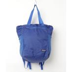 「patagonia」 ワンポイントリュック ONE SIZE ブルー レディース