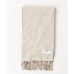 「SHIPS」 マフラー ONE SIZE オフホワイト レディース