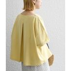 「SHIPS any」 半袖カットソー ONE SIZE イエロー レディース