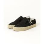「VANS」 スリッポン 9.5 ブラック レディース