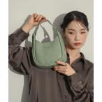ショッピングエナメルバッグ 「NEUNA」 ショルダーバッグ FREE グリーン レディース