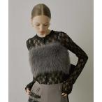 「VIOLETTA」 ベアトップ FREE チャコールグレー レディース