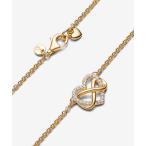 ショッピングハートゴールド 「Pandora」 ネックレス 50cm イエローゴールド レディース