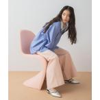 パンツ カラーワイドパンツ レディース